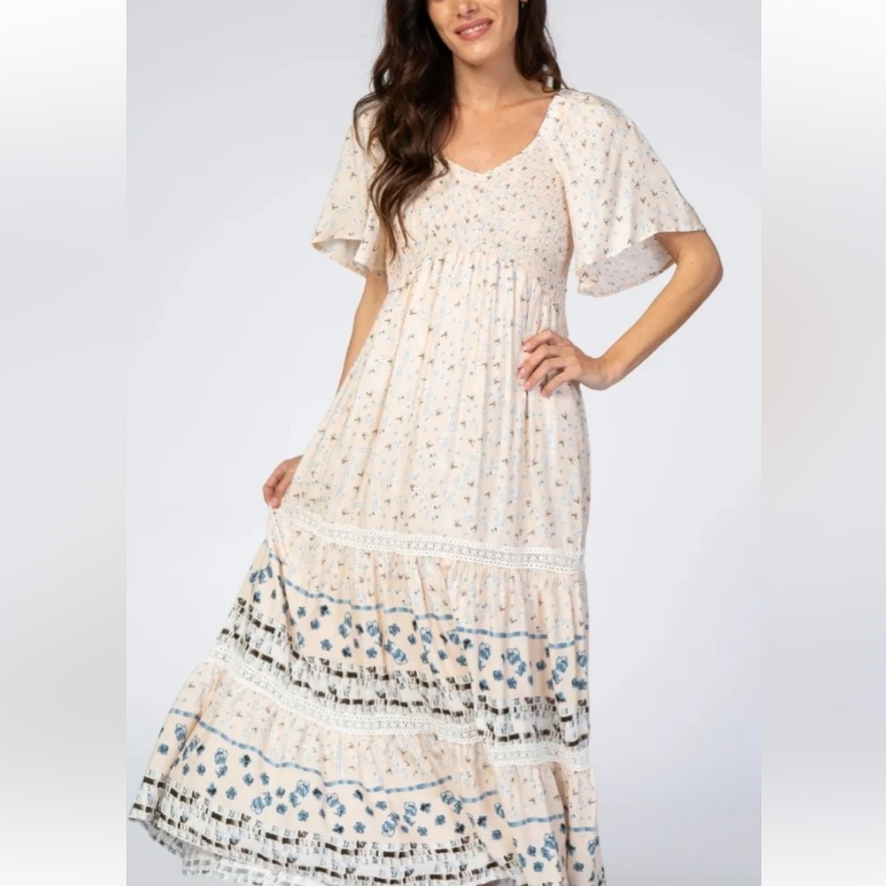 Loom Maternity or Non- Maternity Size Small Maxi Dress